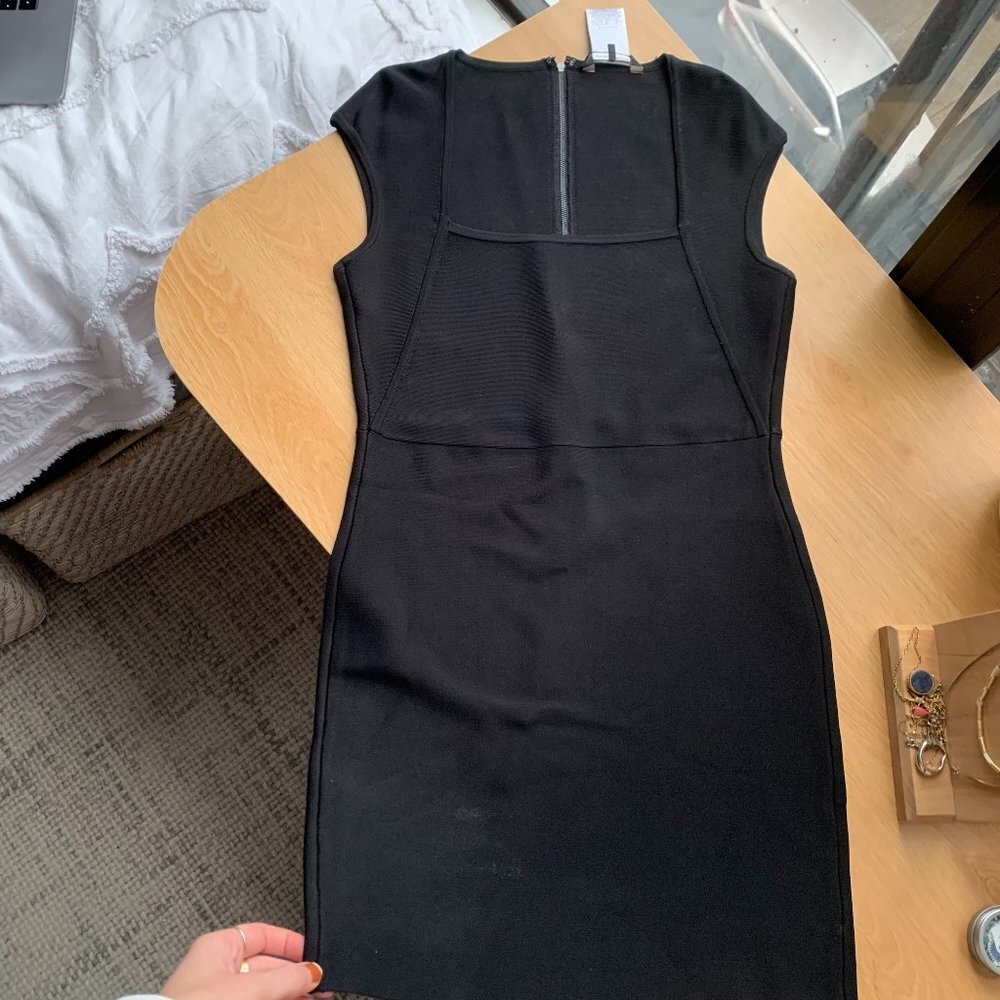 BCBGMaxAzria Black Bodycon Dress